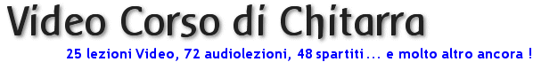 Corso di chitarra online