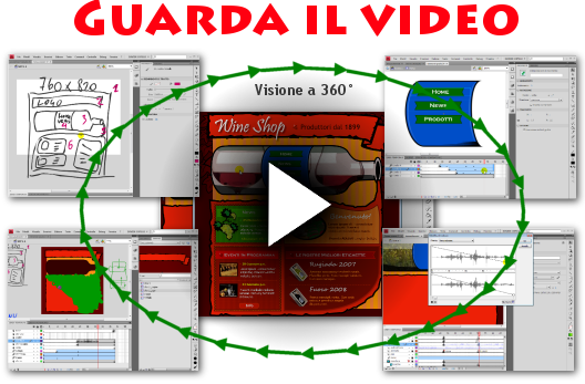 Sito Web Flash CS4 e CS5