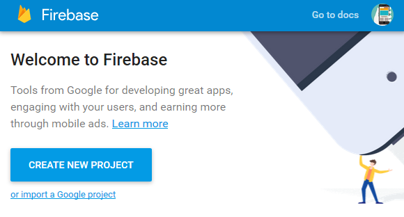 firebase console