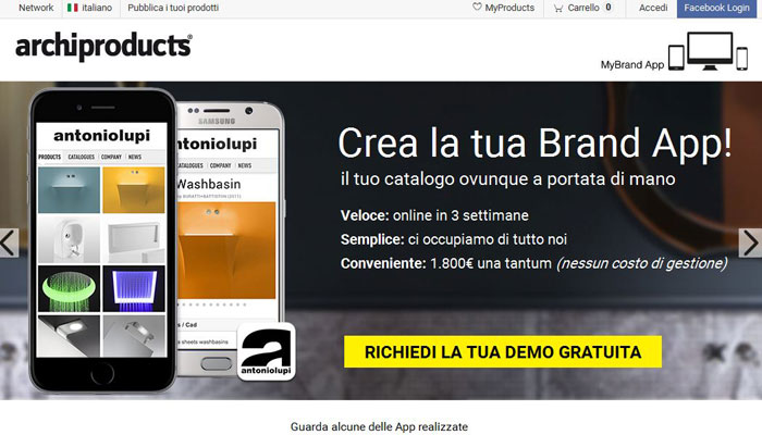 brand app archiproducts